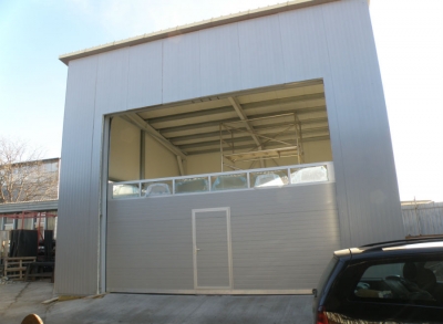 Construire atelier pe structura metalica